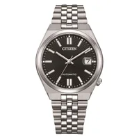 Citizen Black Round Dial Analog Men's Watch NK0030-51E, gallery detail view
