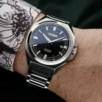 Citizen Black Round Dial Analog Men's Watch NB6010-81E, gallery detail view