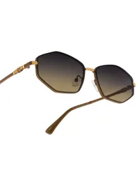 OPIUM Sunglasses OP-13544 in Brown / Brown (C04), detail angle view