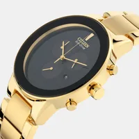Citizen Black Round Dial Chronograph Men's Watch AT2242-55E, gallery detail view