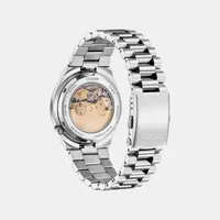 Citizen Blue Round Dial Analog Men's Watch NJ0151-88M, angled case view