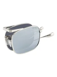 OPIUM Sunglasses OP-10507 in Silver / Silver (C03), detail angle view