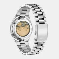 Citizen White Round Dial Analog Men's Watch NJ0150-81A, gallery detail view