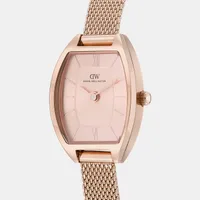 Daniel Wellington Rose Gold Tonneau Dial Analog Women's Watch DW0DL2001, gallery view 2