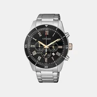 Citizen Grey Round Dial Chronograph Men's Watch AN8168-51H, dial front view