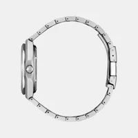 Citizen Champagne Round Dial Analog Men's Watch NK5020-58P, angled case view