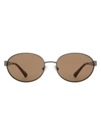 OPIUM Sunglasses OP-10477 in Brown / Gun Metal (C02), front view