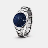 Daniel Wellington Blue Dial Analog Men's Watch DW0DG1900, three-quarter view