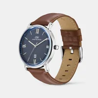 Daniel Wellington Blue Dial Analog Men's Watch DW0DG1800, three-quarter view