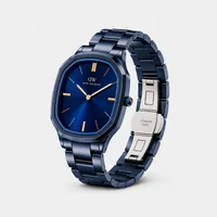 Daniel Wellington Blue Dial Analog Men's Watch DW0DG2501, three-quarter view