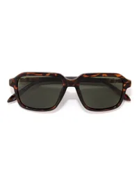 Opium Eyewear Sunglasses OP-13542 March in Brown / Green (C02), front three-quarter view