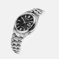 Citizen Black Round Dial Analog Men's Watch NJ0150-81E, angled case view