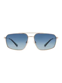 OPIUM Sunglasses OP-10489 in Blue / Gold (C04), front view
