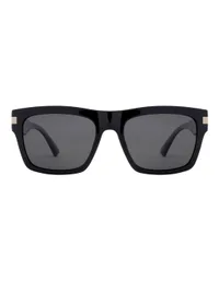OPIUM Sunglasses OP-10487 in Grey / Black (C01), front view