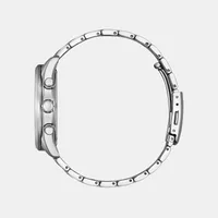 Citizen Black Round Dial Analog Men's Watch AT2570-56E, angled case view