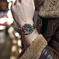 Citizen Black Round Dial Analog Men's Watch NB6033-51E, gallery detail view