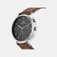 Daniel Wellington Black Dial Multi-Function Men's Watch DW0DG2200, three-quarter view
