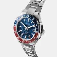 Citizen Blue Round Dial Analog Men's Watch NB6030-59L, angled case view