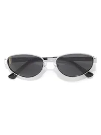 OPIUM Sunglasses OP-10478 in Grey / Silver (C02), rear three-quarter view