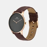 Daniel Wellington Black Dial Analog Men's Watch DW0DG2001, three-quarter view