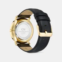 Daniel Wellington Black Dial Analog Men's Watch DW0DG1801, caseback view