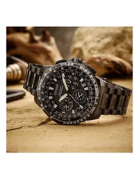 Citizen Black Round Dial Chronograph Men's Watch CC9025-85E, gallery detail view