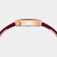 Daniel Wellington Burgundy Round Dial Analog Women's Watch DW0DL2401, gallery view 4