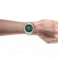 ALBA Signature Green Dial Quartz Watch AS9W31X1, detail view