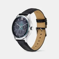 Daniel Wellington Teal Dial Multi-Function Men's Watch DW0DG2400, three-quarter view