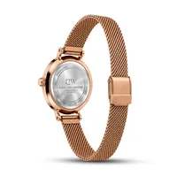 Daniel Wellington Pink Mother of Pearl Round Dial Analog Women's Watch DW0DL2502, gallery view 3