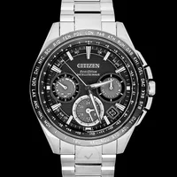 Citizen Foldover Clasp Round Dial Analog Men's Watch CC9015-54E, gallery detail view