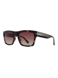 OPIUM Sunglasses OP-10487 in Brown / Brown (C02), front three-quarter view