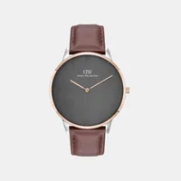 Daniel Wellington Grey Dial Analog Men's Watch DW0DG2000, dial front view