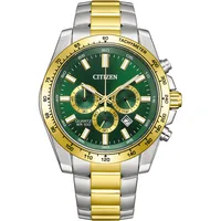 Citizen Green Round Dial Chronograph Men's Watch AN8234-58X, gallery detail view