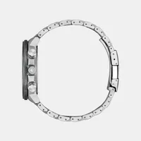 Citizen Foldover Clasp Round Dial Analog Men's Watch BY3006-53E, angled case view