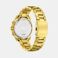 Citizen Sophisticated Silver-Tone Round Dial Chronograph Men's Watch AN8232-53A, gallery detail view
