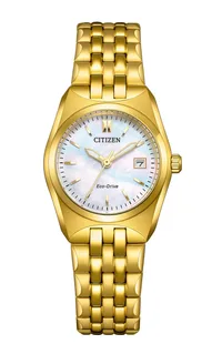 Citizen Silver Round Dial Analog Women's Watch EW2293-56D, gallery detail view