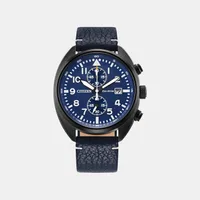 Citizen Blue Round Dial Analog Men's Watch CA7048-08L, dial front view