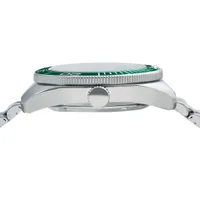 ALBA Green Dial Automatic Men's Sports Watch AL4817X1, detail view