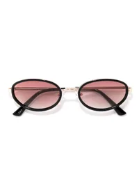 Opium Eyewear Sunglasses OP-13536 Hover in Gold / Brown (C02), front three-quarter view