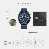 Citizen Blue Round Dial Analog Men's Watch CA7048-08L, gallery detail view