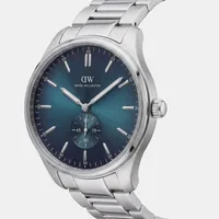 Daniel Wellington Teal Dial Analog Men's Watch DW0DG1600, angled view