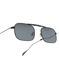Opium Eyewear Sunglasses OP-10507 Cliff in Black / Grey (C01), front three-quarter view