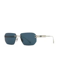 OPIUM Sunglasses OP-10506 in Blue / Silver (C04), front three-quarter view