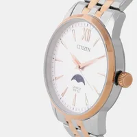 Citizen White Round Dial Analog Men's Watch AK5006-58A, gallery detail view
