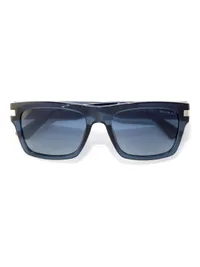 OPIUM Sunglasses OP-10487 in Blue / Blue (C04), rear three-quarter view