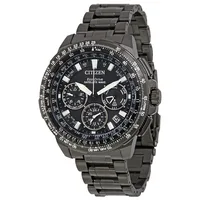Citizen Black Round Dial Chronograph Men's Watch CC9025-85E, gallery detail view