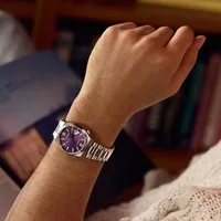 Citizen Purple Round Dial Analog Men's Watch NJ0200-50W, gallery detail view