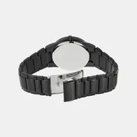 Citizen Black Round Dial Analog Men's Watch AU1065-58E, angled case view