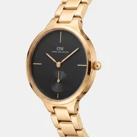 Daniel Wellington Black Round Dial Analog Women's Watch DW0DL2300, gallery view 2